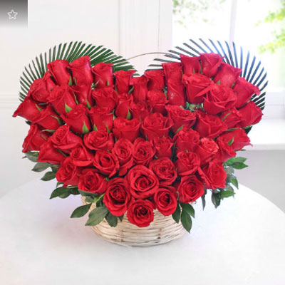 Red Roses Heart