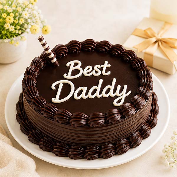 Best Daddy Chocolate Cake