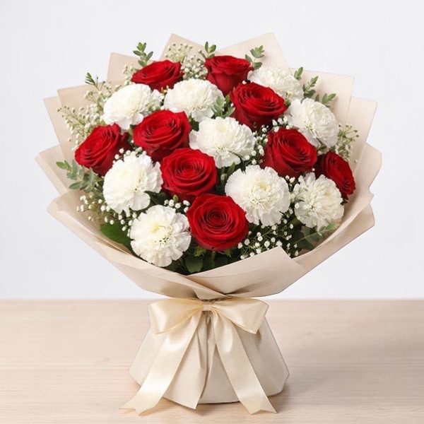 Red N White Bouquet