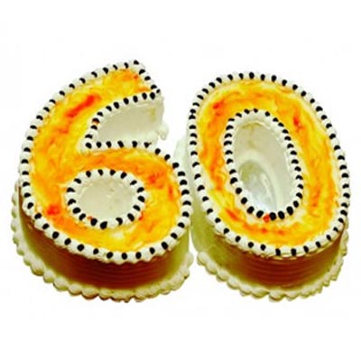 60th Celebration Cake