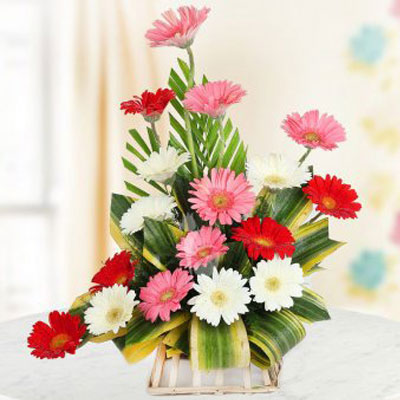 Bright Flower Basket