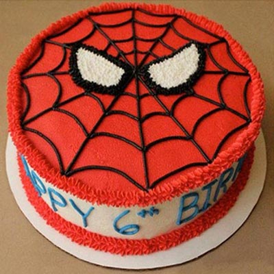 Heroic Spiderman Cake- MyFlowerTree