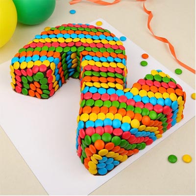 Numeric Gems Cake