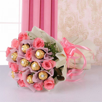 Ferrero Rocher Roses Bouquet