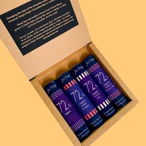 Assorted Vegan 72% Dark Chocolate Jaggery Logs Superfood Collection