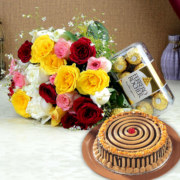 Alluring Floral Gift Hamper