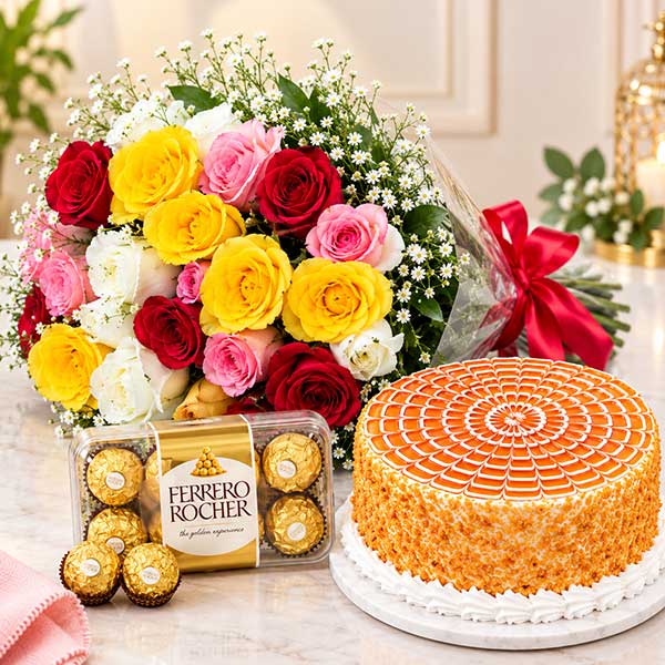 Alluring Floral Gift Hamper