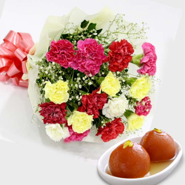 Carnation Flowers with Sweet