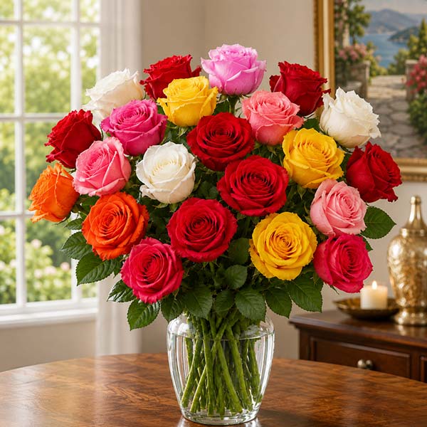 Delightful Floral Vase