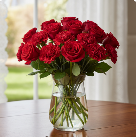 Fascinating Flowers Vase