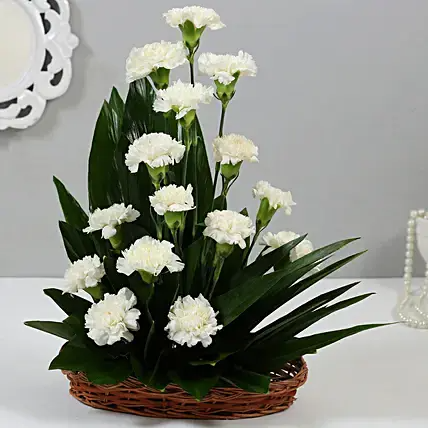 Floral Basket with Soft Notes