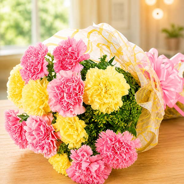 Fresh Carnation Bunch