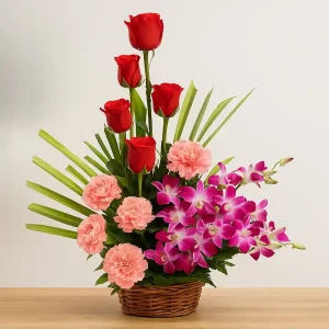 Happiness Floral Basket