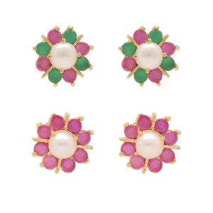 Timeless Elegance Pearl Earrings Combo