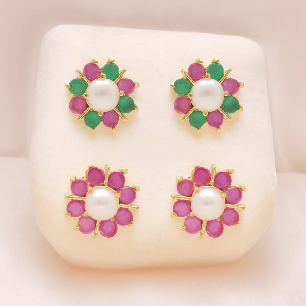 Timeless Elegance Pearl Earrings Combo