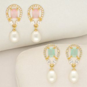 Glimmering Drop Earrings Combo