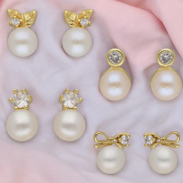 Farah Combo 4 Pair Earrings