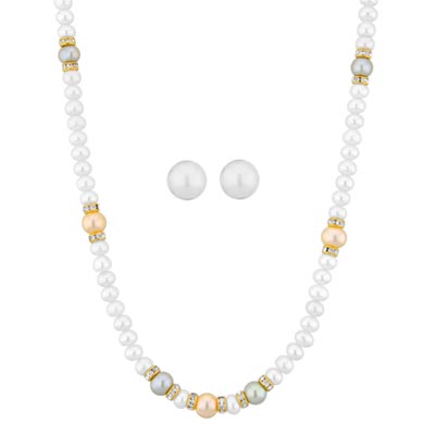 Divine White Pearl Necklace
