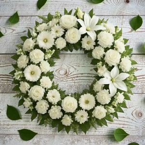 Sympathy Prayer Wreath