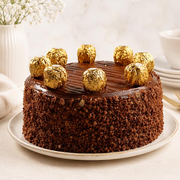 Ferrero Chocolate Cake