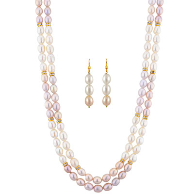 Fresh Pearl Necklace Set