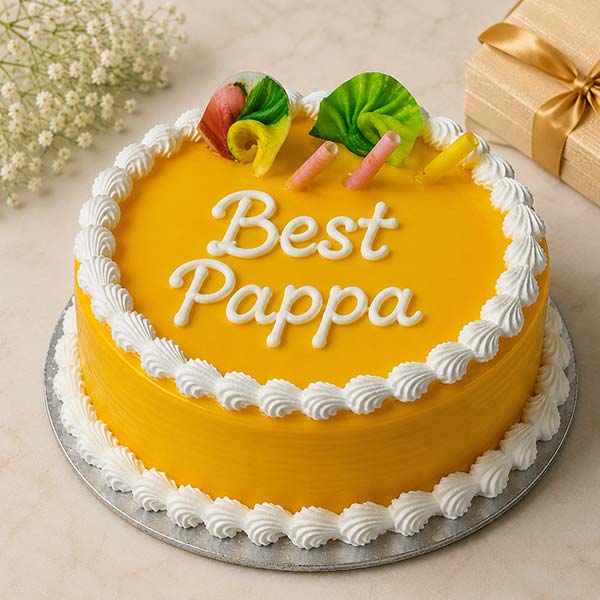 Mango Flavoured Cake for Father