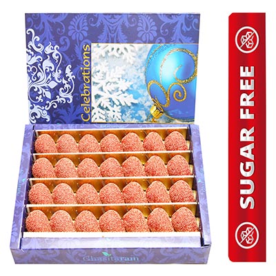 Sugarfree Kaju Litchi Sweets