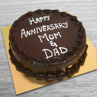 Happy Anniversary Cake for Parents