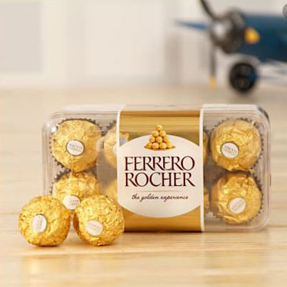 Ferrero Rocher Chocolates 16pcs  -Midnight Delivery