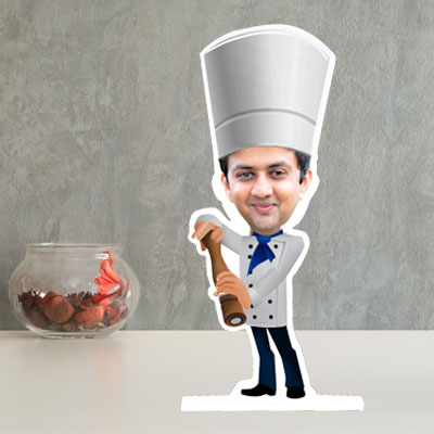 MasterChef caricature standee