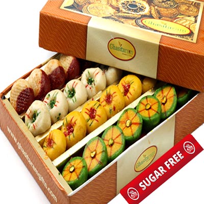 Sugarfree Assorted Mithai Box 800 gms