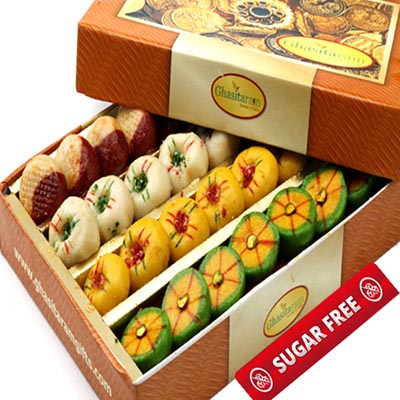 Sugarfree Assorted Mithai Box