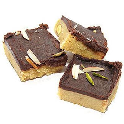 Chocolate Mewa Barfi