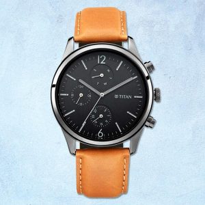 Titan Multifunctional Black Watch for Men