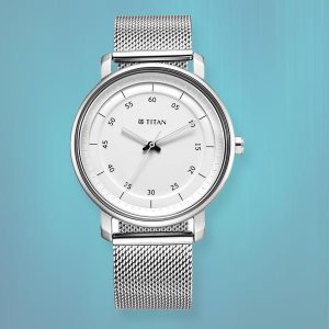 Titan Workwear Stainless Steel Gents Wristwatch