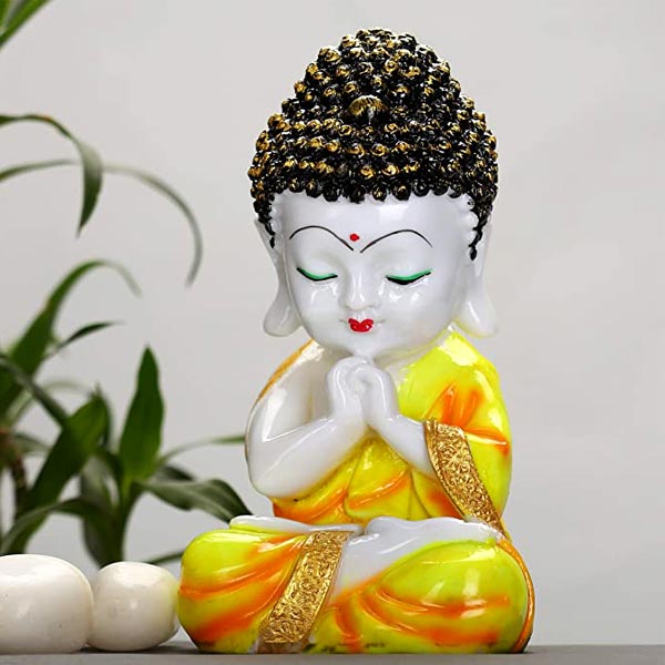 Baby Buddha Child Monk Showpiece