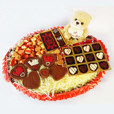 All My Love Chocolate Valentine Hamper