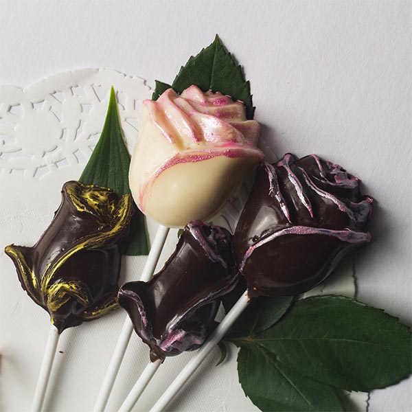 Chocolate Rose Valentine Bouquet