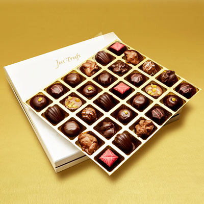 Valentines Luxury Assortment of Chocolate Truffles box of 30