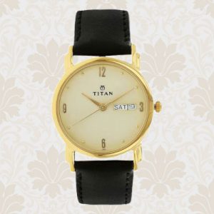 Titan Karishma Champagne Dial Men's Watch