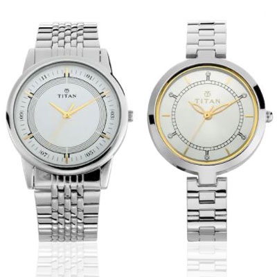 Classic Titan Bandhan Pair Watches