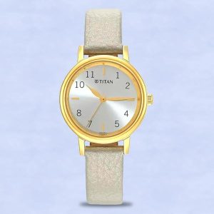 Titan Karishma Leather Strap watch for Her