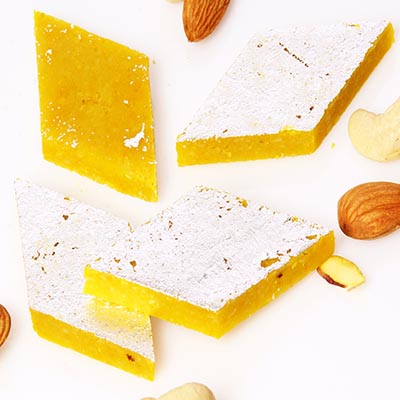 Pure Kesari Kaju Katli