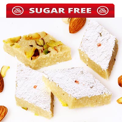 Sugar free Badam Katli