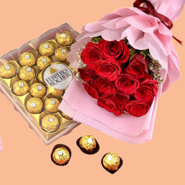 Roses Rocher Celebration