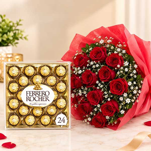 Roses Rocher Celebration