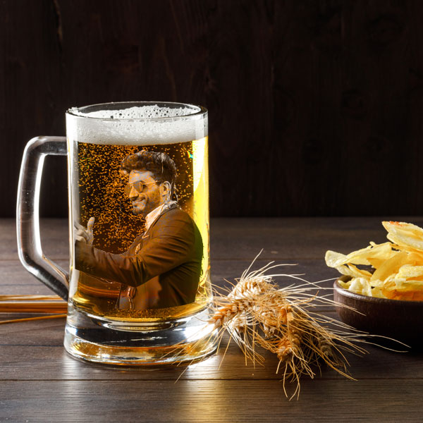 Photo Beer Mug, 14oz