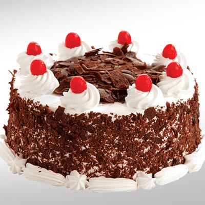 Exotic Black Forest Cake – Midnight Delivery