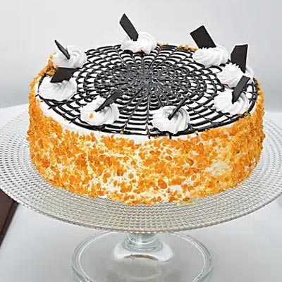 Choco Butterscotch Cake - Midnight Delivery