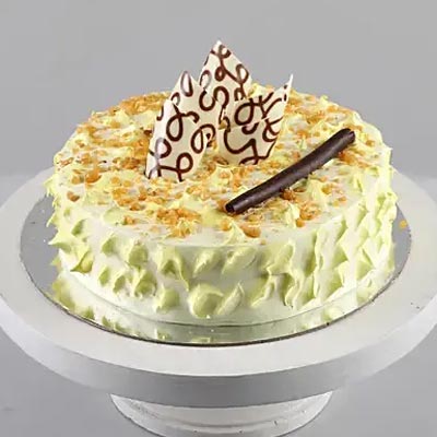 Tasty Butterscotch Cake - Midnight Delivery